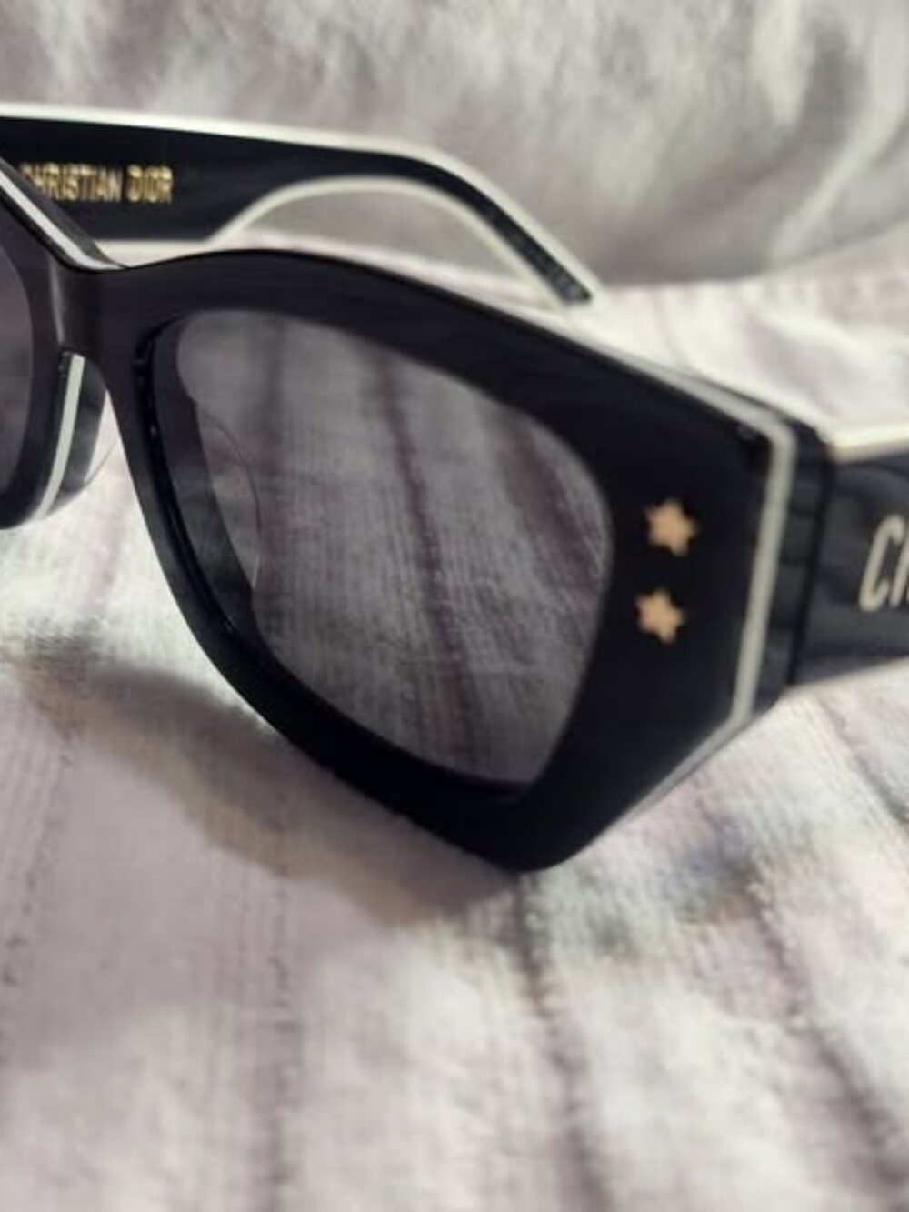Christian Dior DiorPacific S2U Black Sunglasses + Case